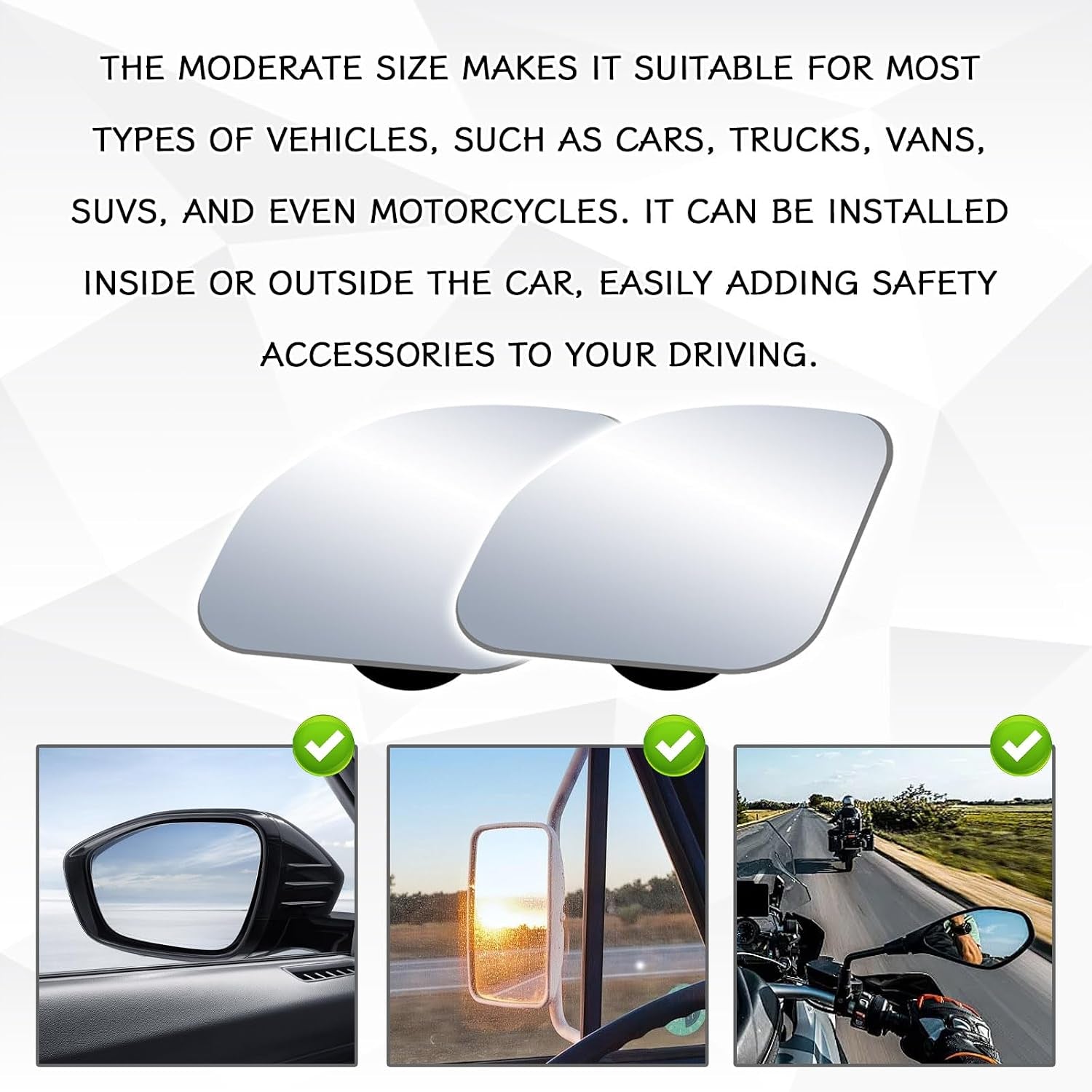 Onward Blind Spot Mirrors (2-Pack)