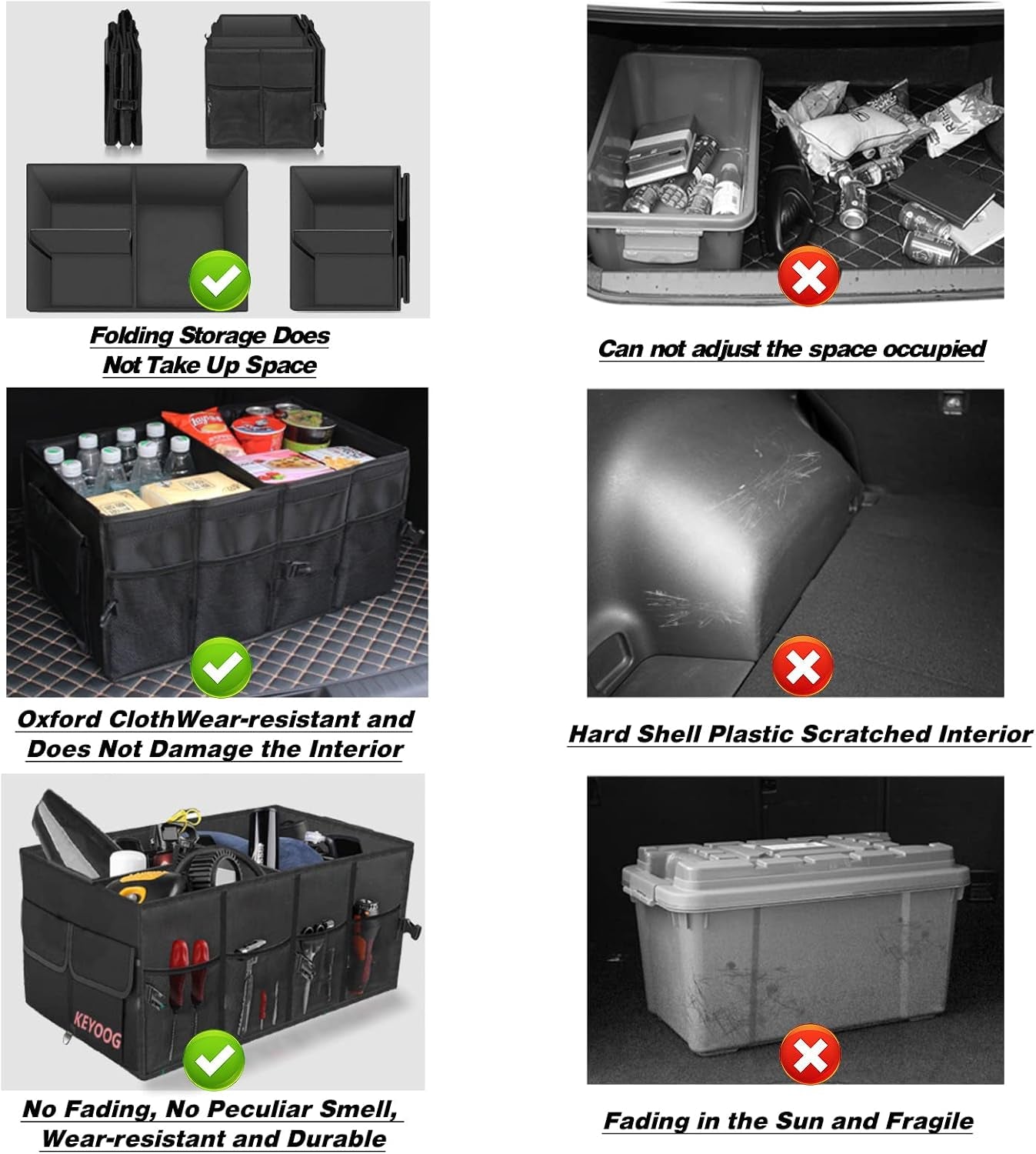 Onward Collapsible Trunk Organizer