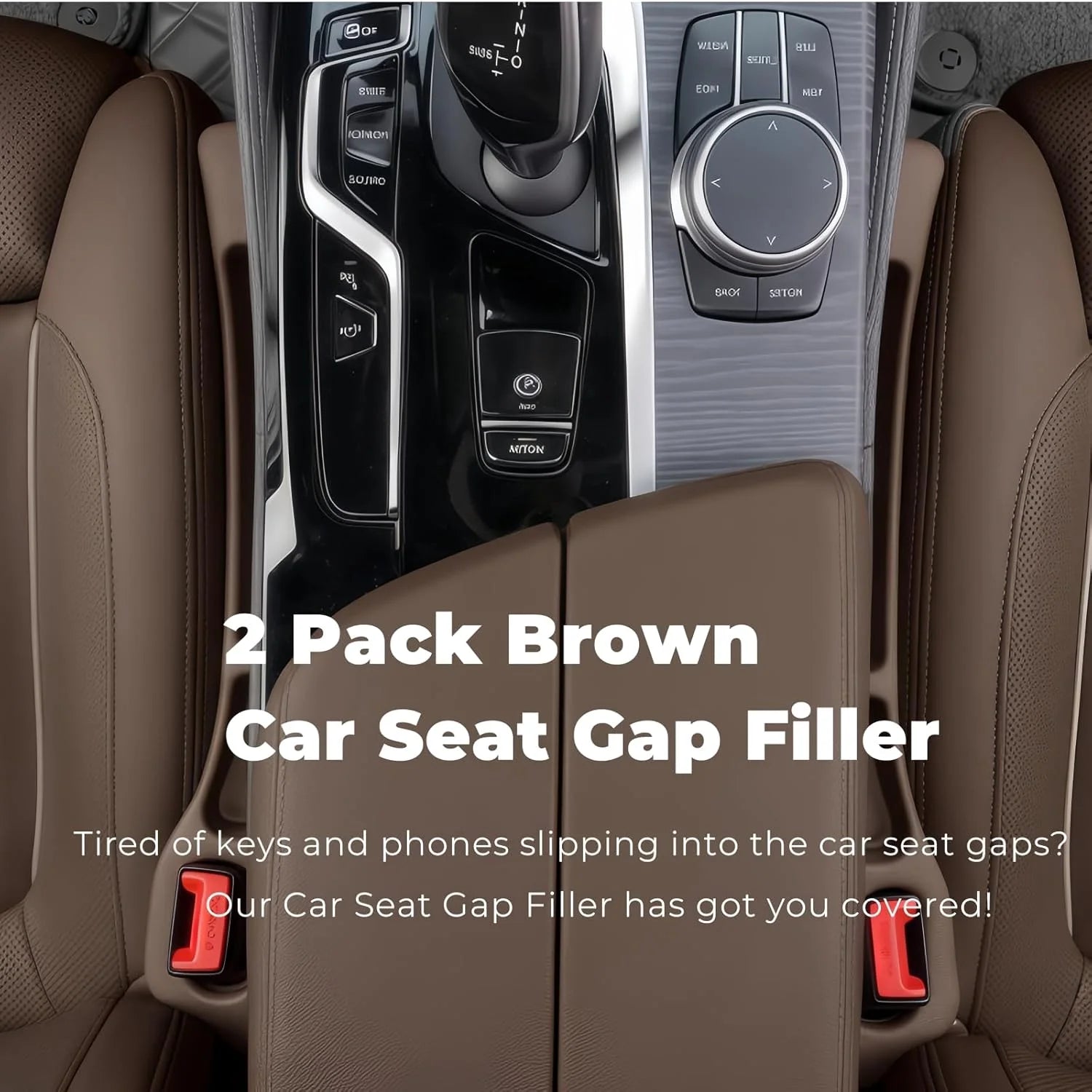 Onward Seat Gap Filler + Phone Holder (2-Pack)