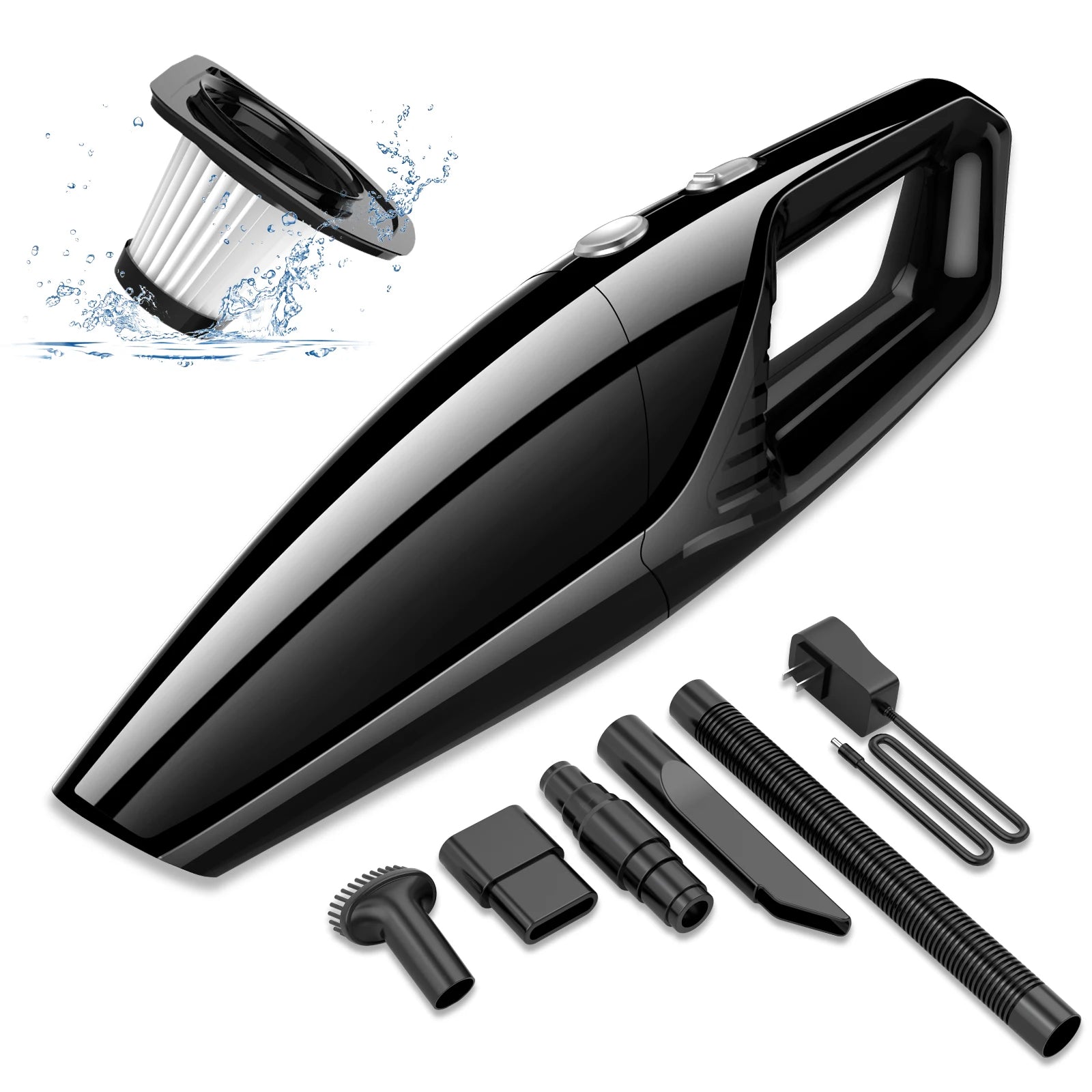 Onward Portable Car Vacuum — 6000PA Suction